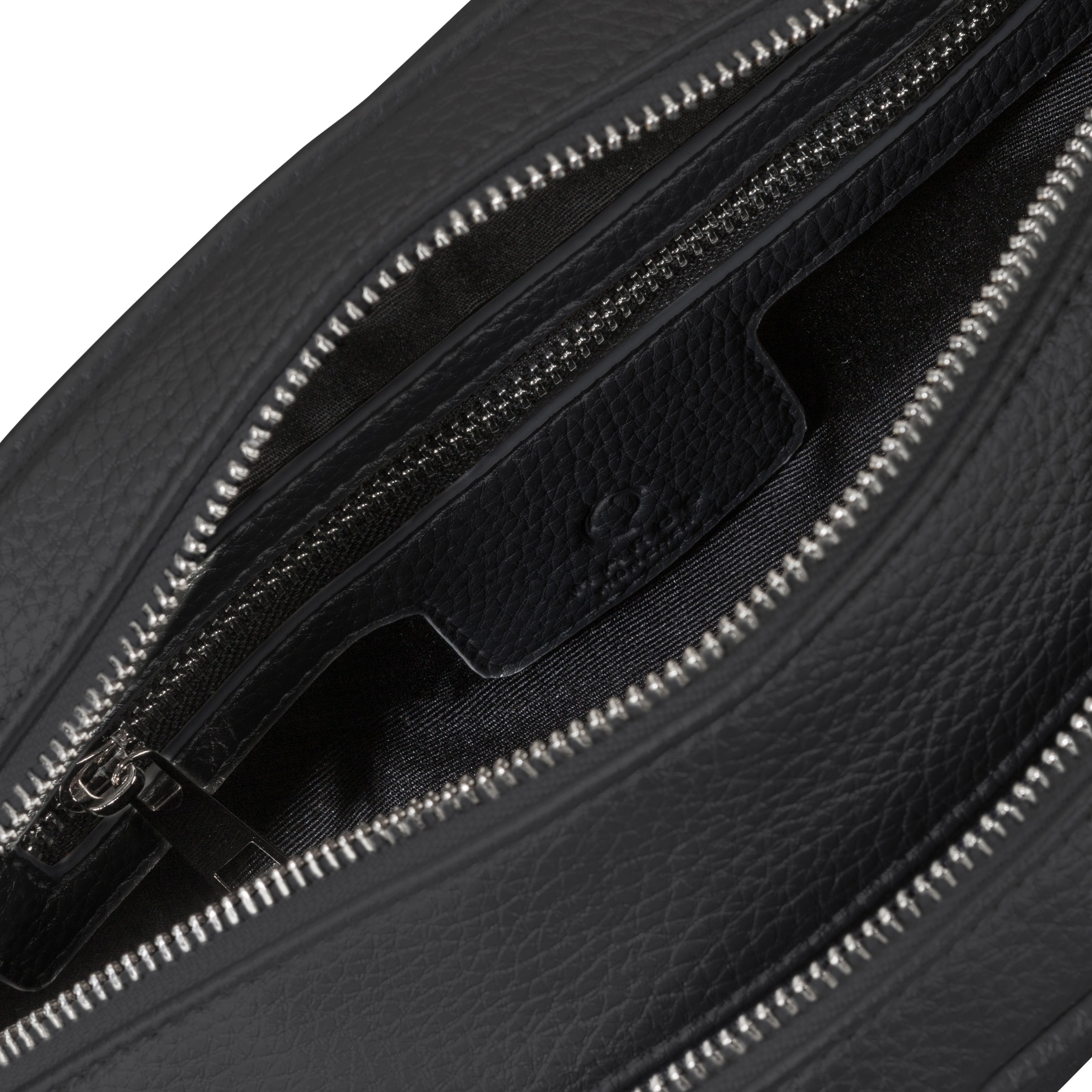Double Zip Compact schwarz