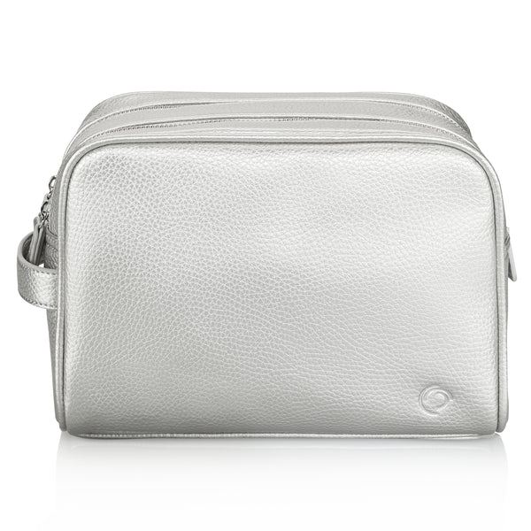 Double Zip Compact silber