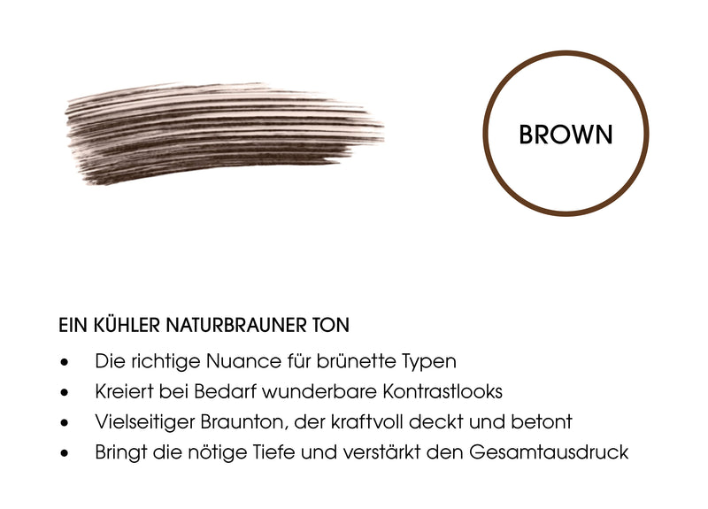 Eyebrow Enhancer Color&Care Brown