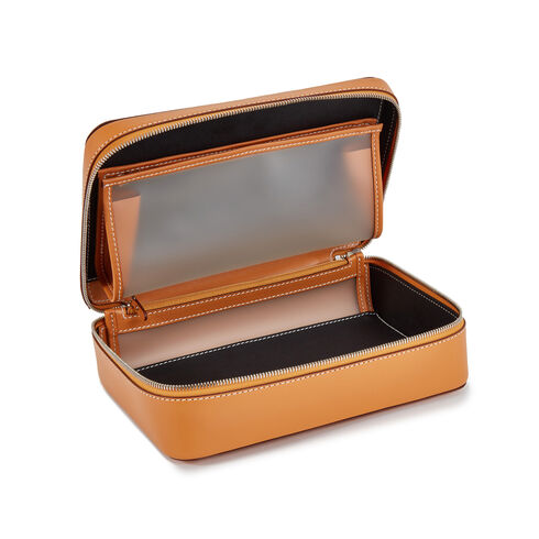 Flat Beauty Case yellow