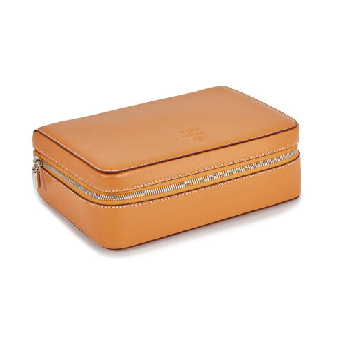 Flat Beauty Case yellow