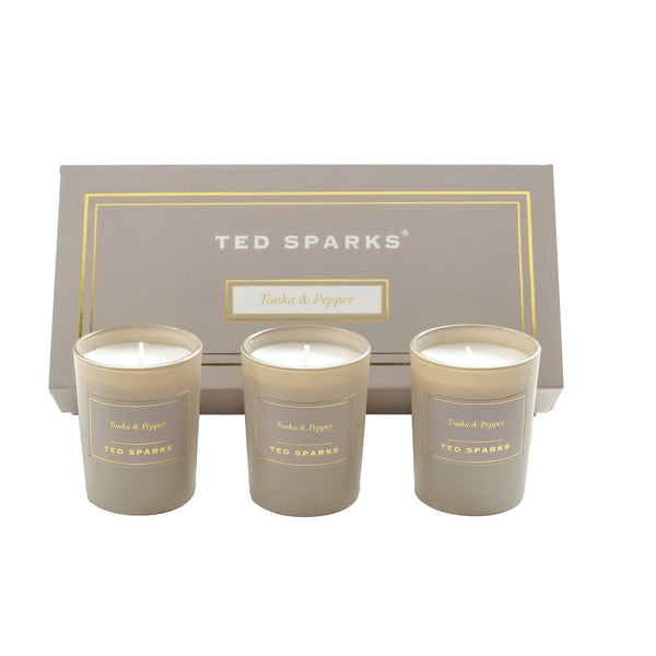 Tonka & Pepper Mini Candle Gift Set